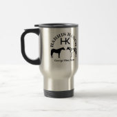Harris-Ranch-Logo-Reise-Tasse Reisebecher (Links)