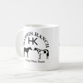Harris-Ranch-Logo-Tasse Kaffeetasse (Vorderseite Links)