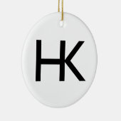 Harris-Ranch-Marken-Verzierung Keramikornament (Rechts)