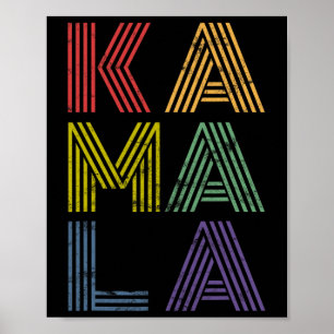Harris Retro Vintage abgenutzt Poster