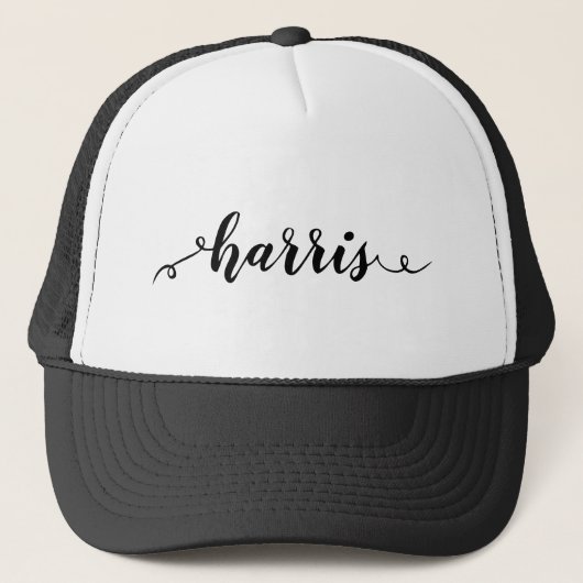 Harris-Script Truckerkappe (Vorderseite)