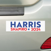 HARRIS SHAPIRO 2024 AUTOAUFKLEBER (Auf Auto)