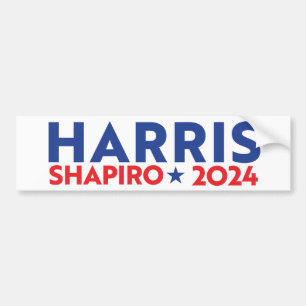 HARRIS SHAPIRO 2024 AUTOAUFKLEBER