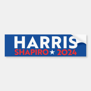 HARRIS SHAPIRO 2024 AUTOAUFKLEBER