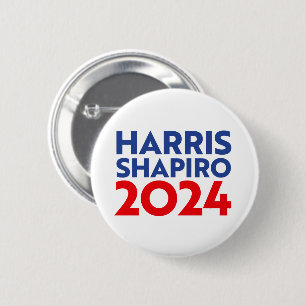 HARRIS SHAPIRO 2024 BUTTON
