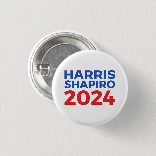 HARRIS SHAPIRO 2024 BUTTON (Vorne & Hinten)