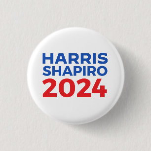 HARRIS SHAPIRO 2024 BUTTON