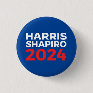 HARRIS SHAPIRO 2024 BUTTON