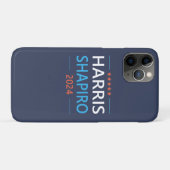 Harris Shapiro 2024 Kamala Harris Democrat Case-Mate iPhone Hülle (Rückseite (Horizontal))