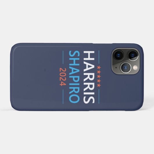 Harris Shapiro 2024 Kamala Harris Democrat Case-Mate iPhone Hülle (Rückseite (Horizontal))