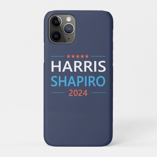 Harris Shapiro 2024 Kamala Harris Democrat Case-Mate iPhone Hülle (Rückseite)