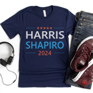 Harris Shapiro 2024 Kamala Harris Demokrat T-Shirt