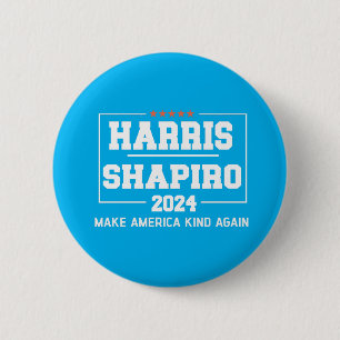 Harris Shapiro 2024 macht Amerika wieder gut Button