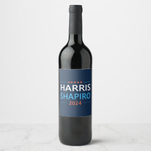 Harris Shapiro 2024 Weinetikett