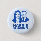 HARRIS SHAPIRO BUTTON (Vorderseite)