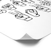 Harris Sign Language Poster (Ecke)