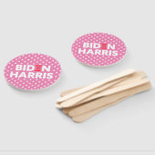Harris-Sterne-Muster Pink Fächer (Non-assembled)