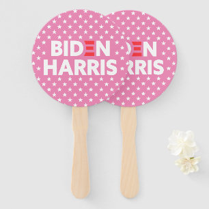 Harris-Sterne-Muster Pink Fächer