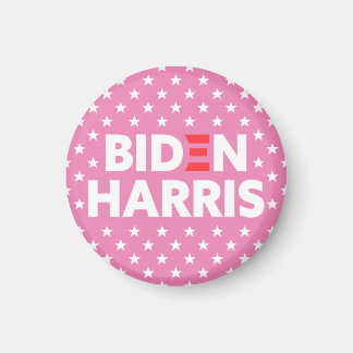 Harris-Sterne-Muster Pink Magnet