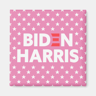 Harris-Sterne-Muster Pink Magnet