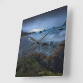 Harris-Strand-Staats-Park | Oregon Quadratische Wanduhr (Winkel)