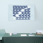 Harris-Textstapel Banner (Messeveranstaltung)