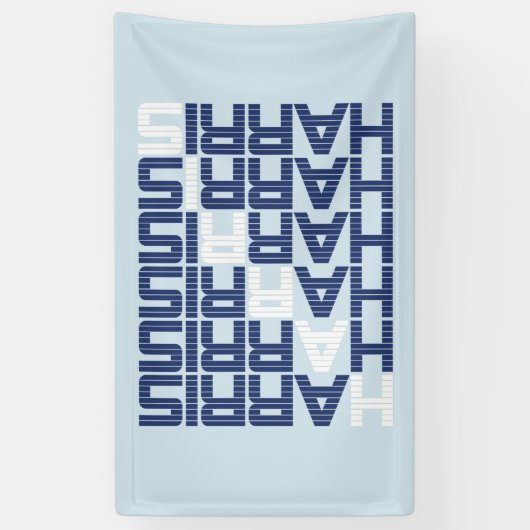 Harris-Textstapel Banner (Vertikal)