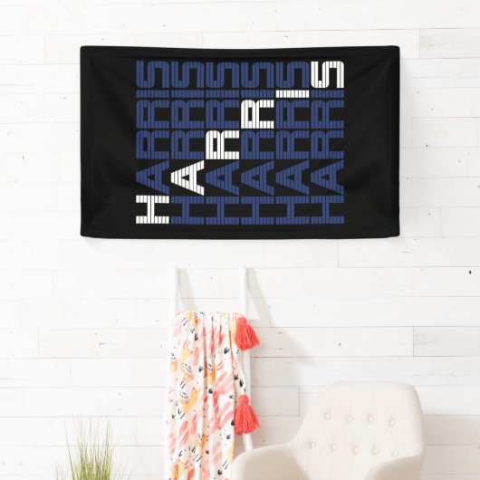 Harris-Textstapel Banner (Insitu)