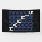 Harris-Textstapel Banner (Horizontal)