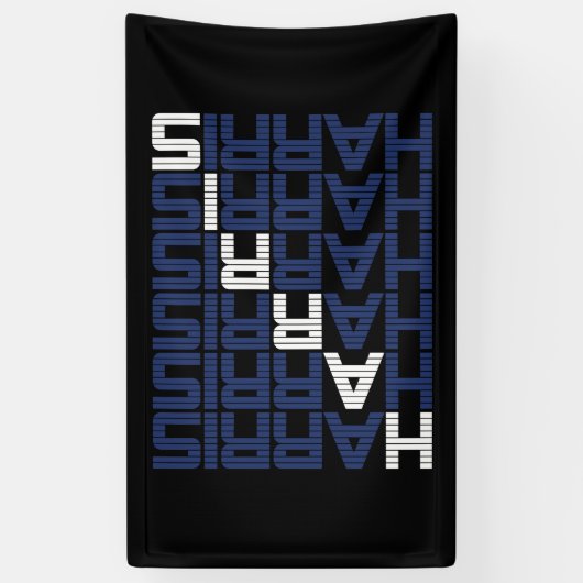 Harris-Textstapel Banner (Vertikal)