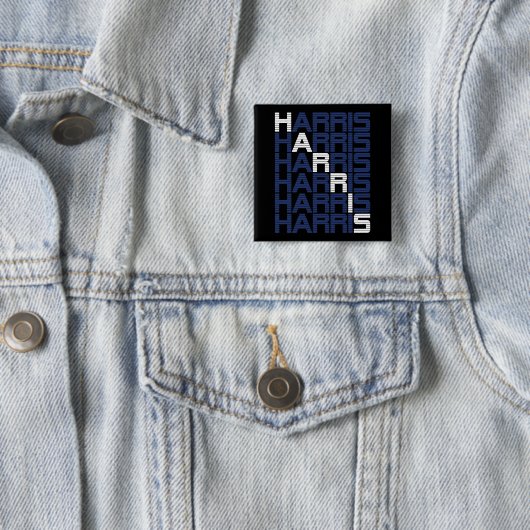 HARRIS-Textstapel Button (Beispiel)