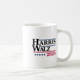 Harris Tim Waltz 2024 Wahlen Kaffeetasse