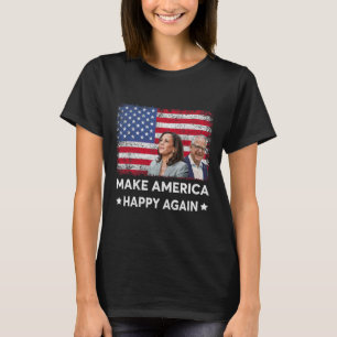 Harris Tim Waltz WAlzheimer 2024 Amerika zum Happ T-Shirt