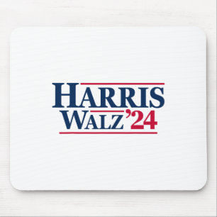 Harris Tim Walz 2024 24 für Präsident Brat Usa T-S Mousepad