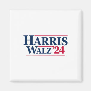 Harris Tim Walz 2024 24 Für Präsident Brat Usa Tee Magnet