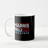 Harris Tim Walz 2024 Kaffeetasse (Links)