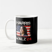 Harris Tim Walz Waltz 6 Kaffeetasse (Links)