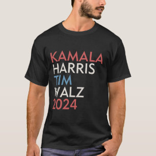 Harris Tim WAlzheimer 2024 Vintag Style Text Walt T-Shirt