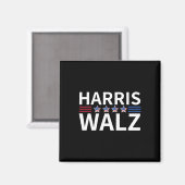 Harris Tim Walzheimer Waltz 2024 Magnet (Vorderseite/Rückseite)