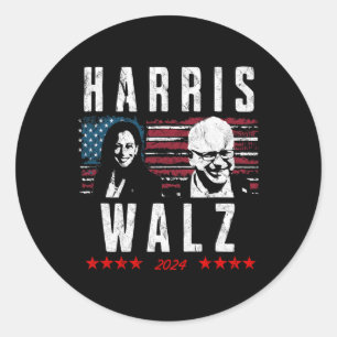 Harris Tim WAlzheimer Waltz 5 Runder Aufkleber