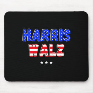Harris Tim WAlzheimer Waltz Funny Retro Patriotic Mousepad