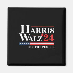 Harris Tim Walzheimer Waltz für die Menschen 2024 Magnet