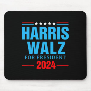 Harris Tim Waschheimer für den Präsidenten 2024 Mousepad