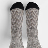 Harris tweed Crew Socks Socken (Oben)