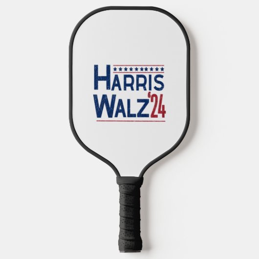 Harris und Walz 2024-Wahlparade Pickleball Schläger (Vorderseite)