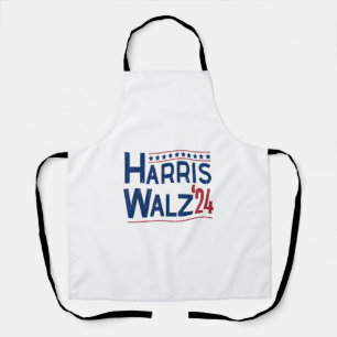 Harris und Walz 2024-Wahlparade Schürze
