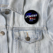 Harris und Walz-Demokrat POTUS 2024 Button (Beispiel)