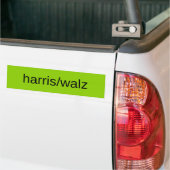 Harris und Walz Sommer 2024 Grüne Wohnanlage Autoaufkleber (Auf Lkw)