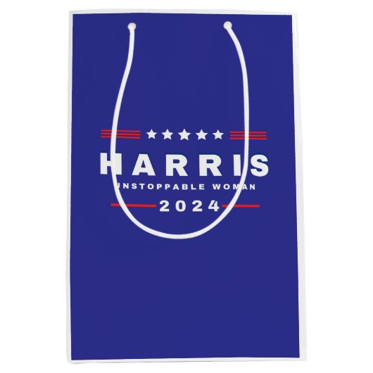 Harris Unstoppable Women | Wahl 2024 Mittlere Geschenktüte (Vorderseite)
