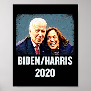 Harris Victory Portrait Joe Biden Kamala Harris 20 Poster
